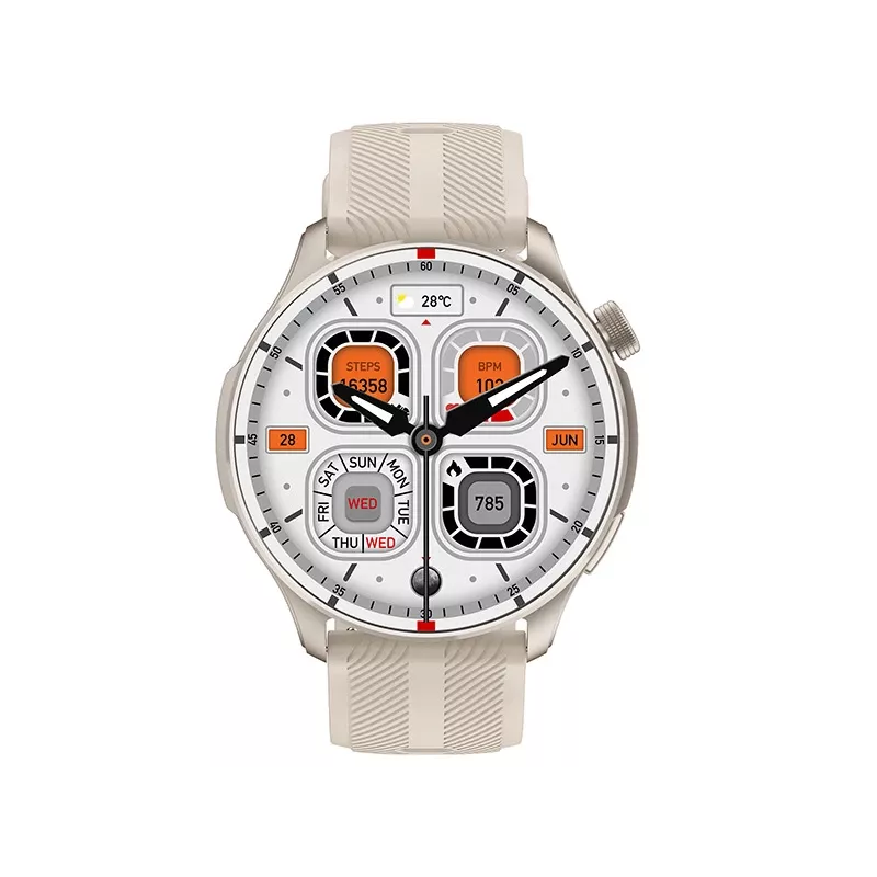 Smartwatch TRACER SM7 Astral Starlight — Bluetooth, medidor de frecuencia cardíaca