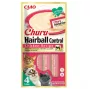 INABA Churu Hairball Control Receta de pollo - Snacks para gatos - 4x14 g