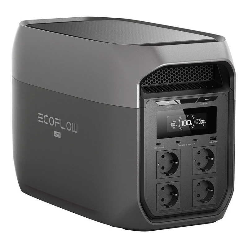 Estación de energía portátil EcoFlow DELTA 3 Max, 2048 Wh