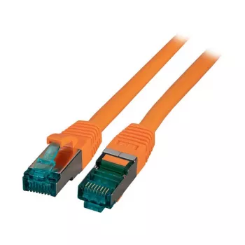 EFB-Elektronik Cable de conexión RJ45 Cat.6A S/FTP LSZH naranja 0,25m Fabricante: EFB Elektronik (MK6001.0,25O)