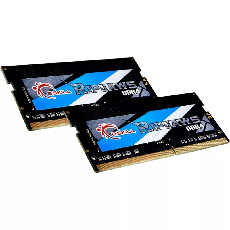 SO-DIMM 8 GB DDR4-2400 (2x 4 GB) kit dual, memoria F4-2400C16D-8GRS, Ripjaws