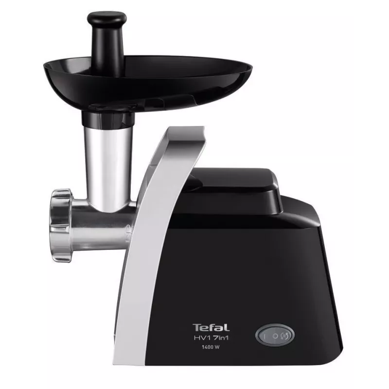 Picadora de carne Tefal NE108831 1400 W negra, acero satinado