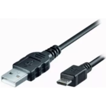 Cable USB e+p TL 592 1m Micro-USB B USB A negro
