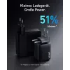 Cargador rápido USB de interior Anker Prime A2669313 – 67 W, 1×USB-A, 2×USB-C, negro
