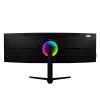 Monitor LED curvo 49 pulgadas Arozzi Nova — 5120 x 1440 Dual QHD, panel VA, 4 ms, hub USB, VESA