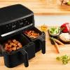 Freidora de aire Tefal Easy Fry EY901N Double 8,3 L Aparato independiente 2700 W Negra