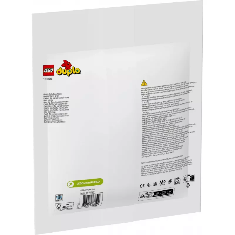 LEGO DUPLO 10460 Placa base verde