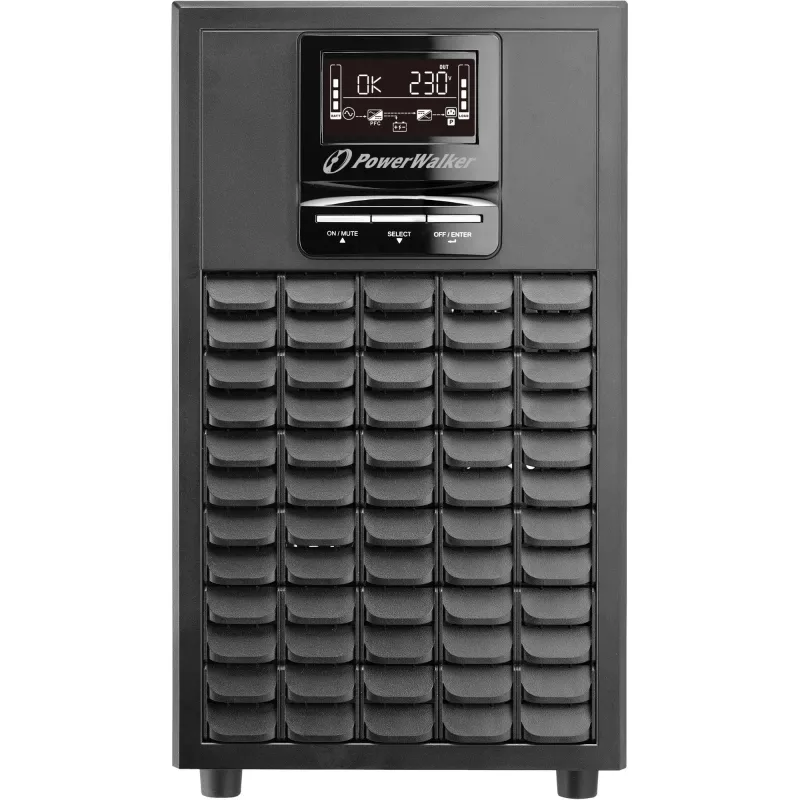 PowerWalker VFI 3000 CG PF1 Doble conversión (Online) 3 kVA 3000 W 9 salidas AC