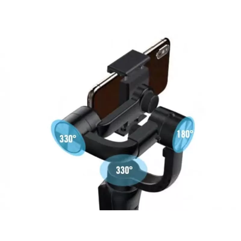 Estabilizador gimbal de 3 ejes GoXtreme GX3 55243, ligero de mano para cámaras y cámaras de acción