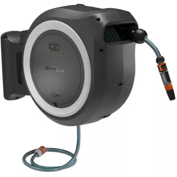 Gardena PowerRoll XL 18V caja de manguera de pared a batería, 35 m, sin batería