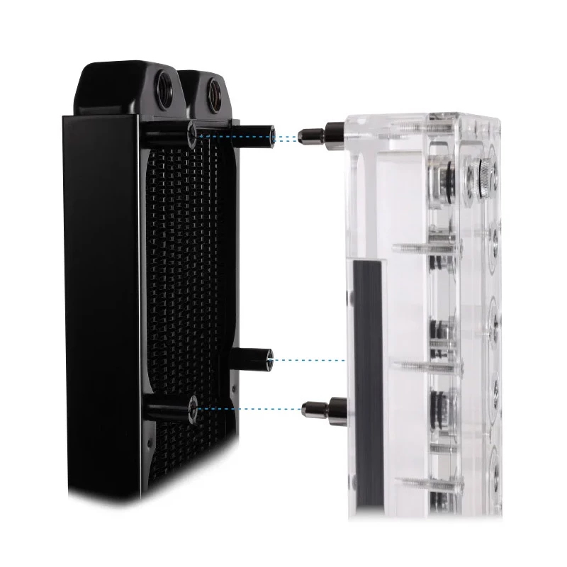 Kit de montaje Alphacool 15725 Negro Acero inoxidable 25 mm 10 g