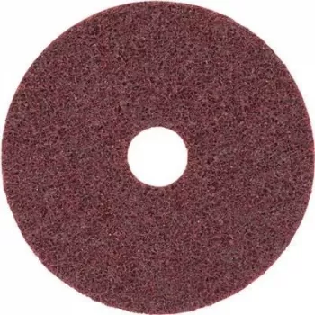 3M Disco de fibra abrasiva grueso D.125mm velcro para trabajos de limpieza/acabado (65334)