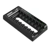 Cargador de baterías AA/AAA 1,5 V y 1,2 V, inteligente - 8 ranuras