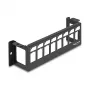 Patch panel DeLOCK 86516 negro metal montaje en pared 50mm x 41,6mm x 175mm