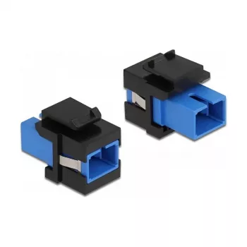Módulo Keystone SC simplex conector hembra a SC simplex conector hembra DeLOCK 86812