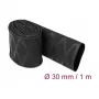 Tubo termorretráctil DeLOCK 19596 patrón X antideslizante 1 m x 30 mm negro