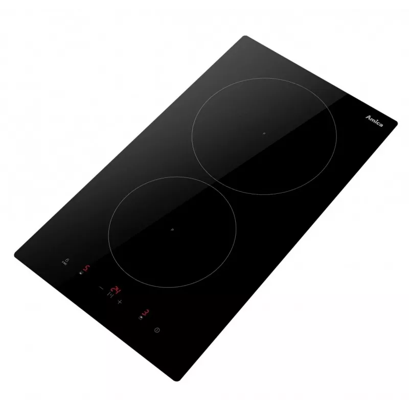 Placa de inducción Amica PI3520U 21743 3 zonas de cocción 7 niveles de potencia