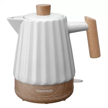 Concept RK0090 hervidor de cerámica 1,5 l Blanco
