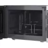 Sharp YC-MG01E-S microondas combinado con grill, 20 l, 800 W, de libre instalación, plata/negro