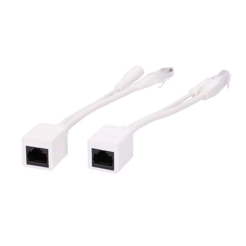 Inyector PoE Extralink de 1 puerto, inyector y divisor PoE, 100 Mb/s