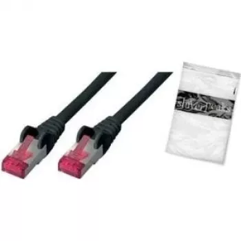 Cable de red ShiverPeaks BS75711-AS 1m Cat6a S/FTP negro