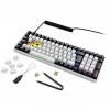 Sharkoon SKILLER SGK50 S2 White DE-Layout Gateron Yellow Teclado