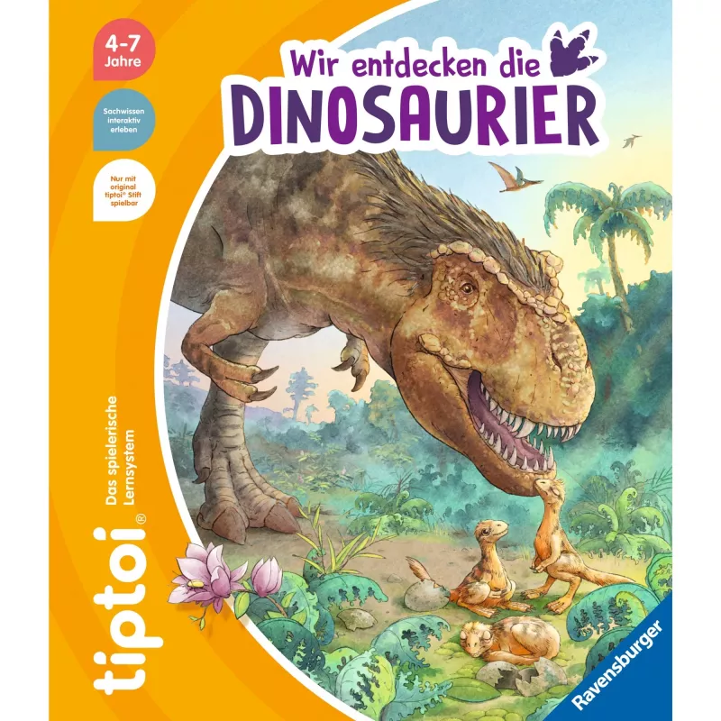 tiptoi Wir entdecken die Dinosaurier, libro educativo