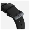 Correa Nomad Modern Strap negra de cuero activo con conector negro 42/44/45/49 ProV2