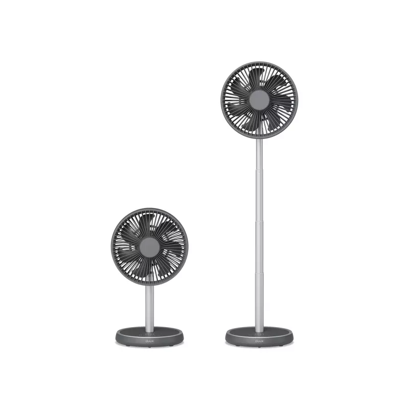Ventilador de pie Duux Rize Flex gris diámetro 21 cm