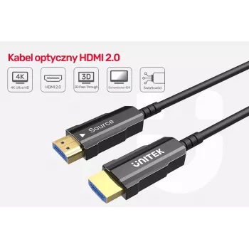 Cable HDMI UNITEK C11072BK-15M