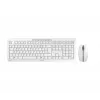 CHERRY Stream Desktop Teclado y ratón incluidos Oficina RF Wireless QWERTZ Alemán Blanco