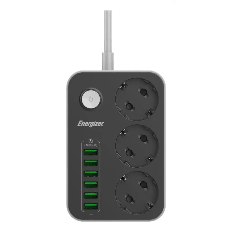 Batería portátil Energizer EPB2500W01EU 2500 mAh salida USB cargador compacto