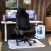 Arozzi Tejido suave/Metal/Aluminio | Silla gaming | Vernazza Soft Fabric | Pure Black