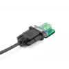 Cable serie DeLOCK RS-232 D-Sub9 macho a macho 0,5 m negro