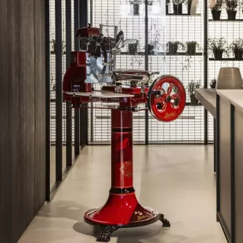 Soporte para cortadora Berkel - base roja para cortadoras Volano y Tribute