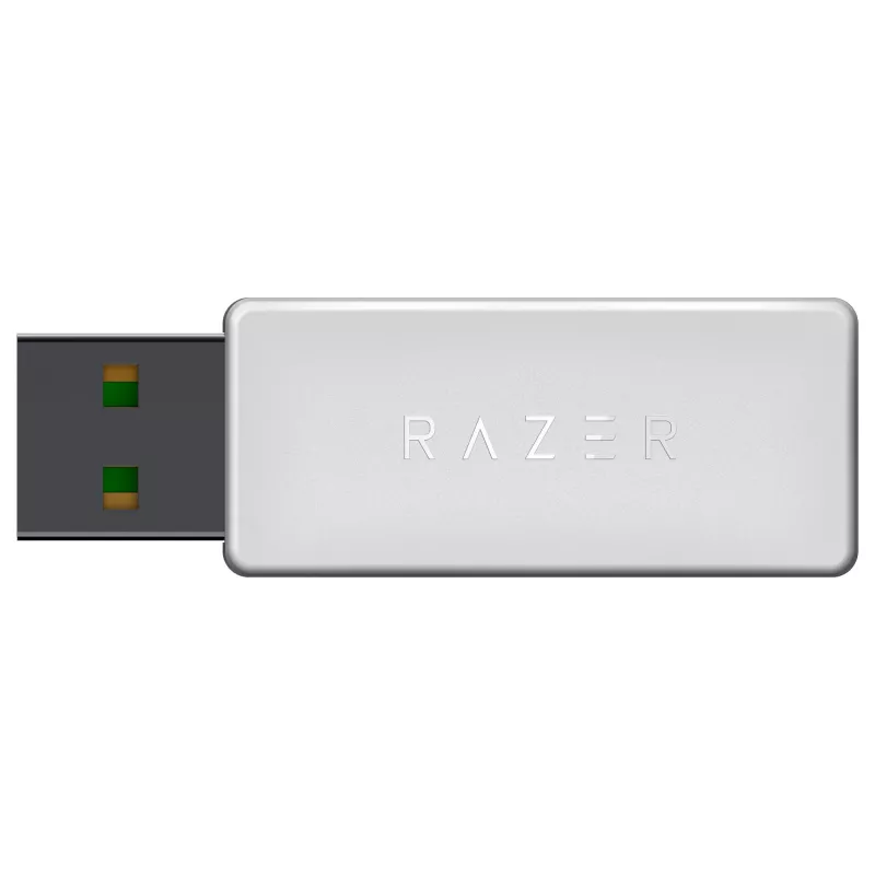 Mando inalámbrico Razer Raiju V3 Pro para PS5/PC, botones Pro, diseño simétrico - blanco