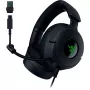 Razer Kraken V4 X - auriculares gaming para PC con cable (controladores TriForce de 40 mm, micrófono cardioide retráctil, sonido envolvente 7.1, Chroma RGB para PC, consola y teléfono)
