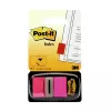 3M Post-it Index Rosa, estrecho, 50 marcadores adhesivos dimensiones, 25,4 x 43,2 mm, en dispensador desechable (I680-21)