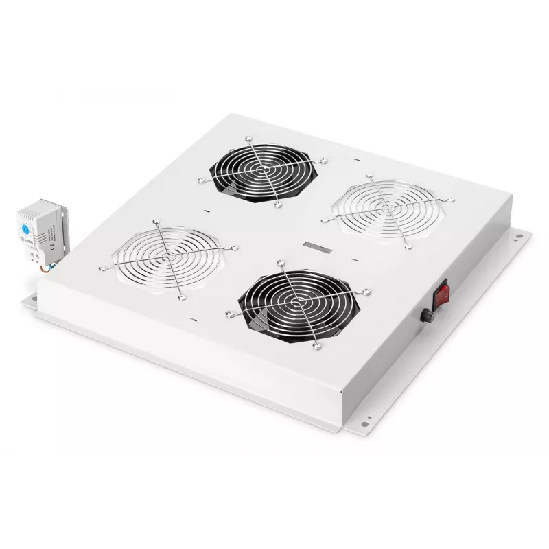 Unidad de refrigeración de techo Digitus para armarios de red Unique & Varioflex-N y armarios de red y servidores Dynamic Basic