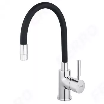 Grifería de cocina Zorba BZR4B. Negro