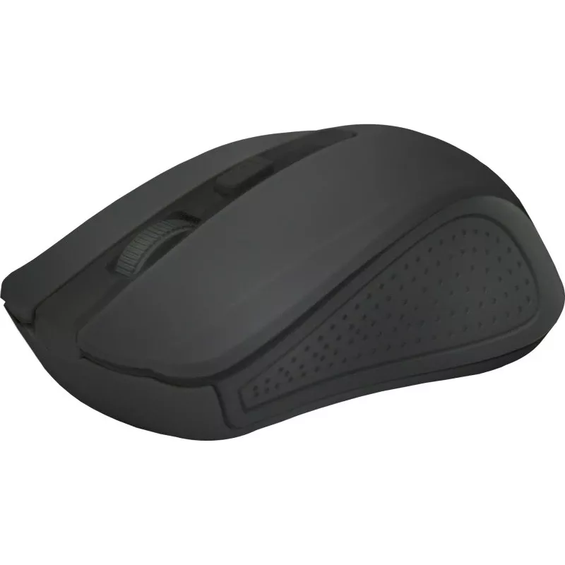 Ratón RF inalámbrico DEFENDER Accura MM-935 — óptico 1600 DPI, ambidiestro, 3 botones, receptor USB, negro