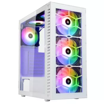 Kolink Observatory HF Glass ARGB torre Midi - blanca