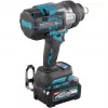 Atornillador de impacto a batería TW001GM201 XGT, 40 Voltios Azul/Negro, 2x batería Li-Ion XGT 4 Ah, en maletín