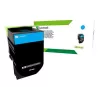Consumible de impresora Lexmark 80C2SCE cian
