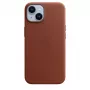 Apple | Funda de piel de 14 con MagSafe | Funda con MagSafe | Apple | iPhone 14 | Piel | Umber