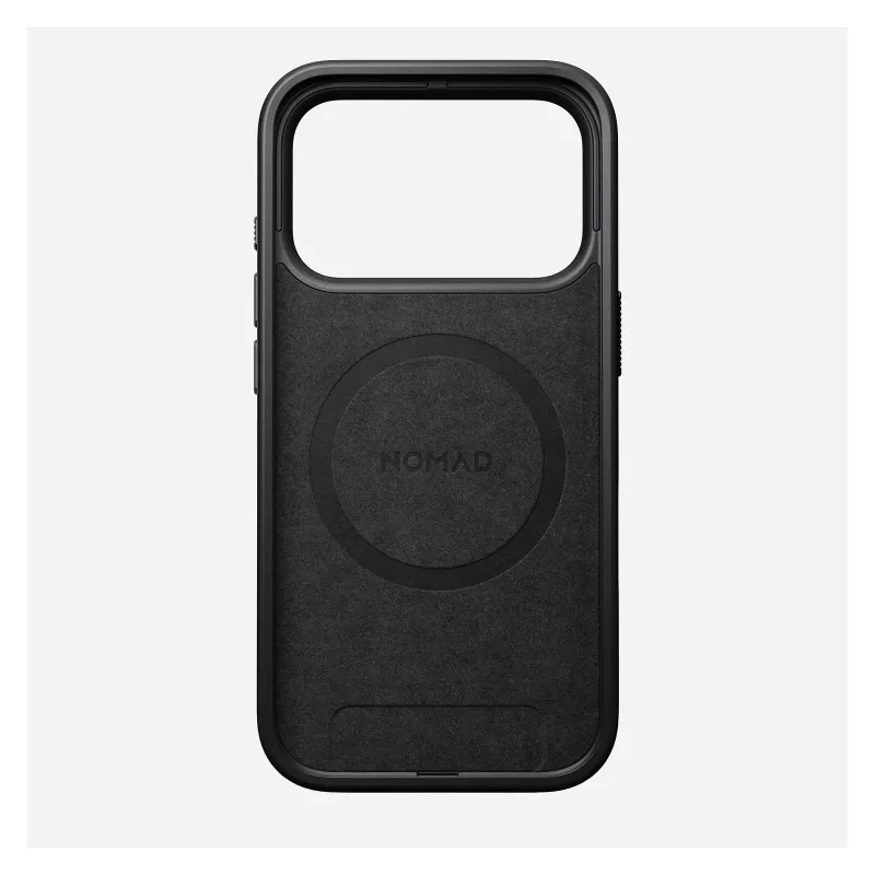 Funda para móvil Nomad Modern Leather Case para iPhone 17 Pro, 16 cm (6,3 pulgadas), tan, Cuero y PC/TPU
