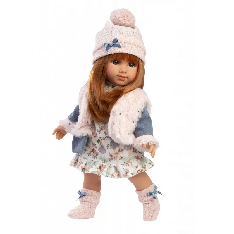 Muñeca Llorens Nicole 35 cm – rasgos realistas, cuerpo blando, muñeca bebé