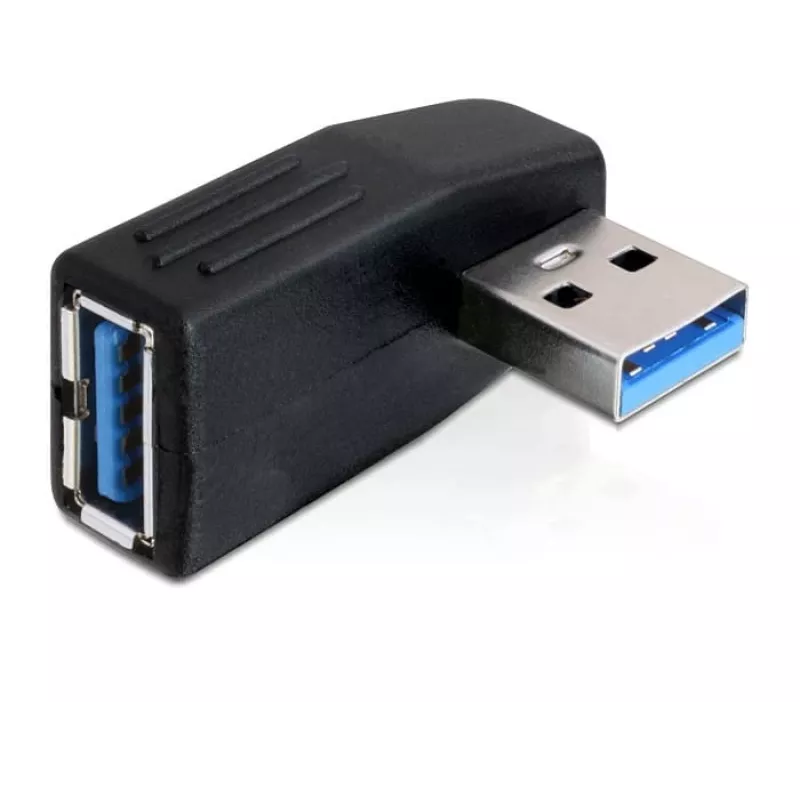 Adaptador de cambio de sexo DeLOCK 65341 USB 3.0 negro