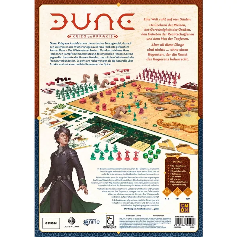 Dune: War for Arrakis, juego de mesa