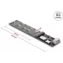 Adaptador convertidor DELOCK OCuLink a SSD M.2 Key M NVMe (modelo 64291)